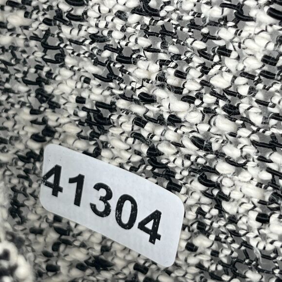 EILEEN FISHER Sweater M Cotton Viscose Slub Melange Chunky Knit Pullover Gray - Picture 16 of 16